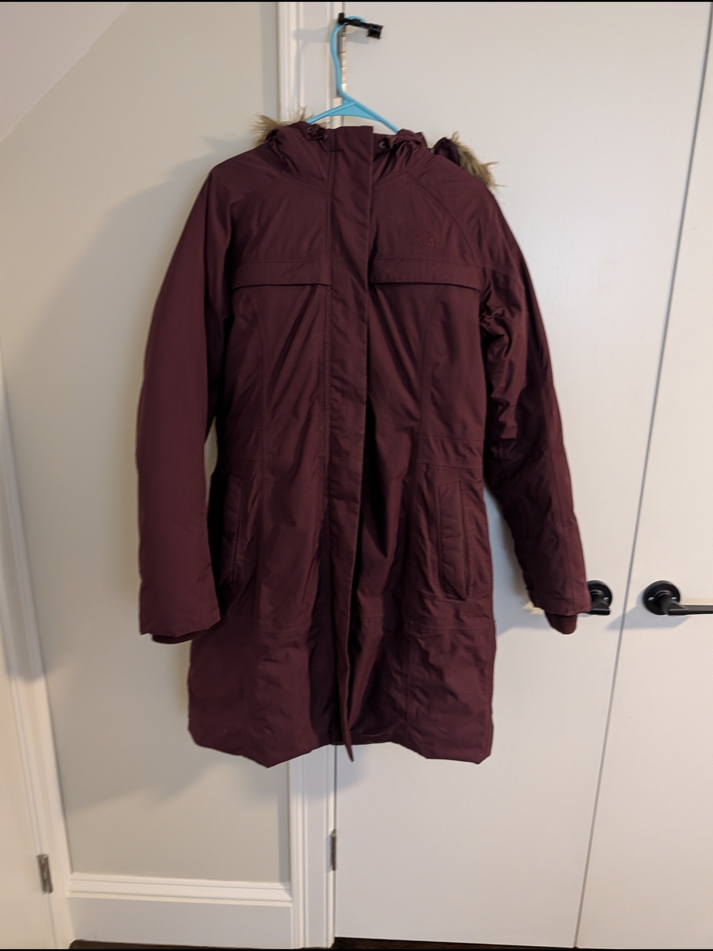 The North Face Women's Quilted Jacket in Plum